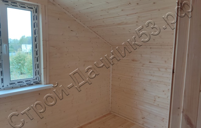 4 Каркасный дом Д-9, 7х7м, 89 М², Московская область, Раменский район, СНТ «ИС Базис» (1)